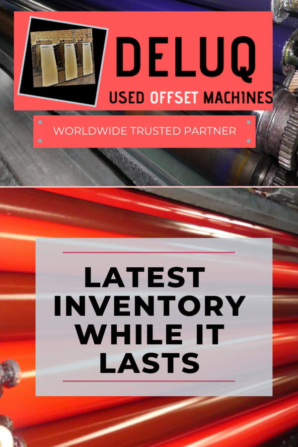 Used offsets on sale Latest offsets inventory