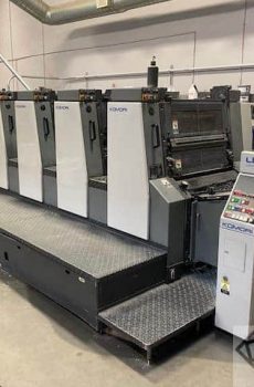 Komori- 6 color used offset printer