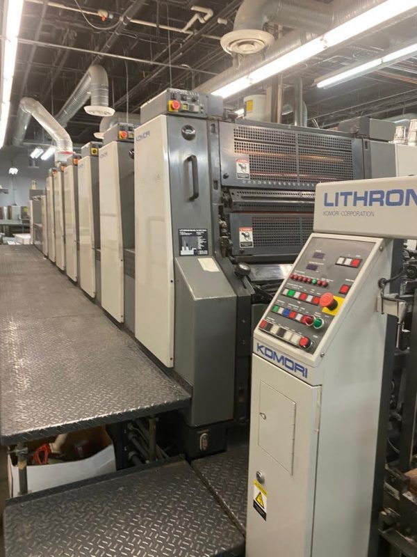 2002 KOMORI L 628 + Coater - Image 7