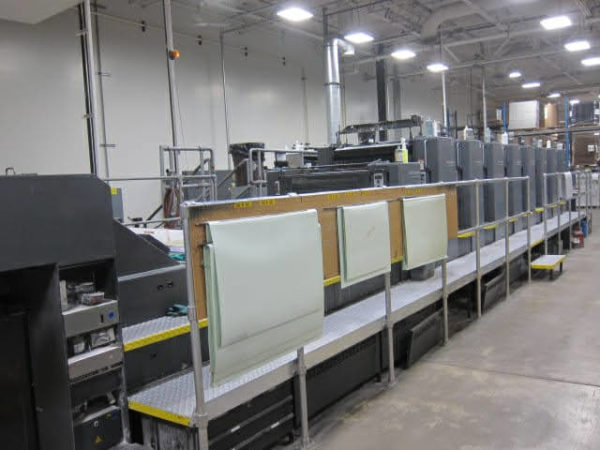 1996 Heidelberg 8 Colour 102CD-LX with coater and UV - Image 4