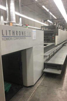 2008 Komori LS  28x 40 inch Eight color