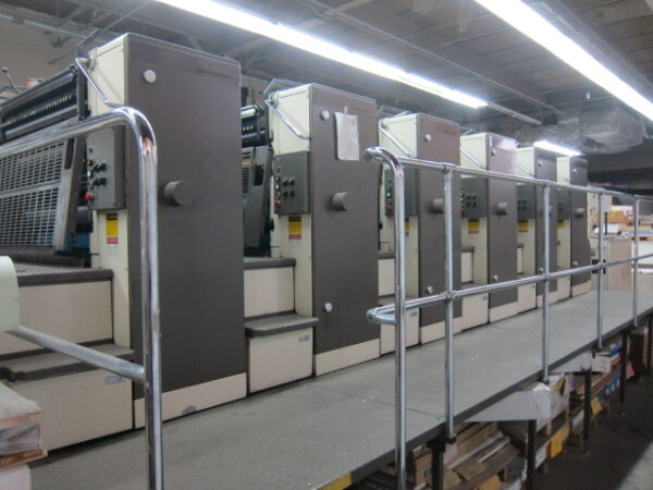 1998 Mitsubishi 3F-6+LX Offset Press with BP - Image 2