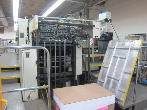 1998 Mitsubishi 3F-6+LX Offset Press with BP - Image 3