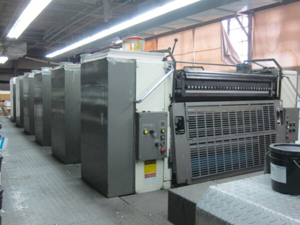 1998 Mitsubishi 3F-6+LX Offset Press with BP - Image 4