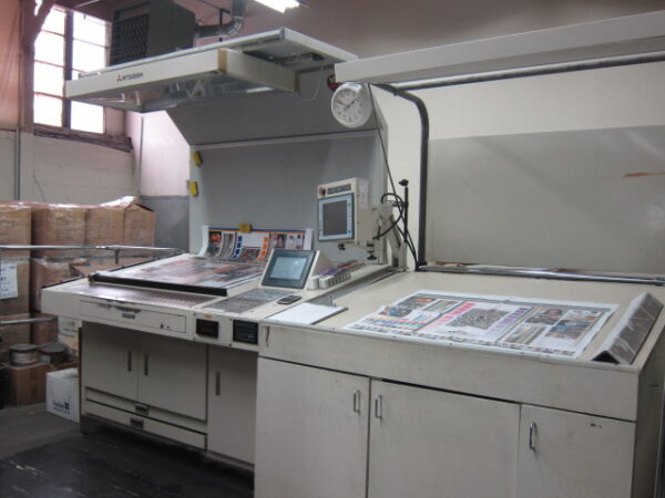 1998 Mitsubishi 3F-6+LX Offset Press with BP - Image 8